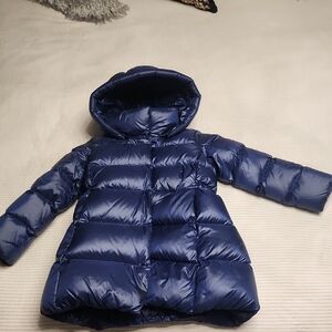 Ralph Lauren Kids Blue Puffer Jacket